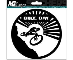 Lipdukas dviračiui auto enduro bike day 16.5x16.5cm