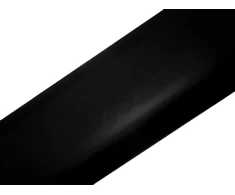 Lipni baldų dekoratyvinė plėvelė juodos matinės spalvos, plotis 45 cm, skirtas "pasidaryk pats"