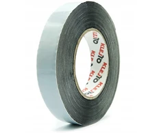 Lipni Epdm sandarinimo juosta, tanki, 1 mm storio, 40 mm x 10 m, juoda porolono