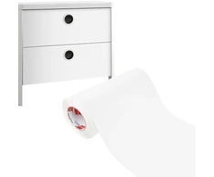 Lipni Pvc plėvelė, balta matinė baldų renovacijos plėvelė 33x400cm Oracal