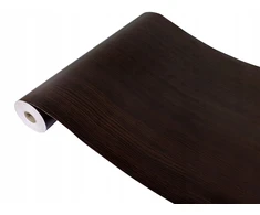 Lipni Pvc plėvelė stalviršiui, baldams, stalui, tamsaus kaštono/wenge medienos imitacija