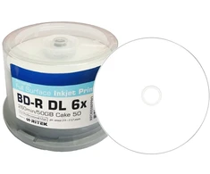 Lite-On Blu-ray Bd-r Dl Ritek 50gb printable 10 vnt. Pro-series