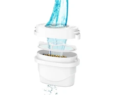 Little balance 8590 caraffe filtro картридges, suderinami su visais filtro графинами, 6 mėnesiai, balti