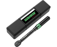 Llavetor sukimo momento raktas 1/4, 5-25 nm sukimo momento raktas dviračiui, 72 dantų reversinis terkšlinis mechanizmas, sukimo momento raktas automobiliui ± 3% paklaida