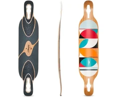 Loaded Dervish Sama Flex 2 naujas 2015 Graphic Complete Longboard su Paris V2 Trucks, Orangatang Stimulus Wheels by Loaded