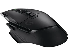 Kilimėlis Logitech G 502 x Lightspeed belaidė žaidimų pelė - optinė pelė su optiniais mechaniniais Lightforce hibridiniais jungikliais, Hero 25k žaidimų jutiklis, suderinama su Pc - Macos/windows - juoda