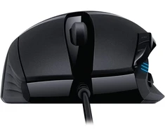 Logitech G402 Hyperion Fury žaidimų pelė, 4000 Dpi optinis jutiklis, 8 programuojami mygtukai, mygtukas Dpi perjungimui, 32 bitų arm procesorius, lengva, pc / mac, juoda - vokiška pakuotė