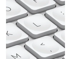Logitech Mx Keys Mini belaidė klaviatūra, minimalistinė, šviesiai pilka
