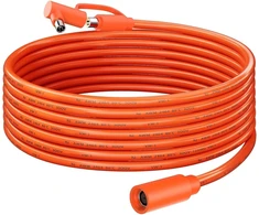 Lonnky Dc7909 saulės panelės kabelis iš moteriškos į vyrišką su papildomu Dc8020 maitinimo adapteriu, skirtas Jackery, 9 m 8.0 mm ilginamasis kabelis maitinimo stočiai