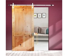 Lotus Logist system stumdomų durų sistema, klasikinis tipas 76.001w barndoor, balta