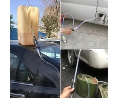 Lotvic 10 mm rankinis siurblys, 2 vnt. alyvos siurblys, rankinis kuro siurblys, perkėlimo siurblys, nešiojamas siurbimo siurblys, benzino siurblys, skirtas automobilio variklio bakui kanistrui