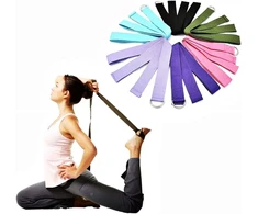Lovelegis jogos fitneso diržas - dirželis - 180 x 4 cm - tempimas - pilatesas - tempimas - treniruotės - mankšta - gimnastika - kineziterapija - kalėdinė ir gimtadienio dovana