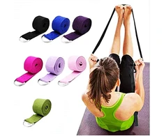 Lovelegis jogos fitneso diržas - dirželis - 180 x 4 cm - tempimas - pilatesas - tempimas - treniruotės - mankšta - gimnastika - kineziterapija - kalėdinė ir gimtadienio dovana