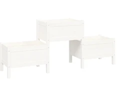 Lovelis, baltas, 178,5x44x75cm, pušies medienos masyvas