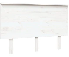 Lova Lovos galvūgalis, baltas, 124x6x82,5cm, pušies medienos masyvas