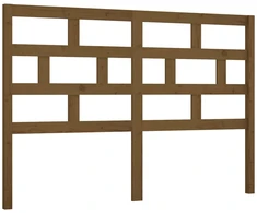 Lova Lovos galvūgalis, medaus rudas, 126x4x100cm, pušies masyvas