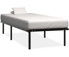 Lova Lovos rėmas, juodos spalvos, 90x200cm, metalas