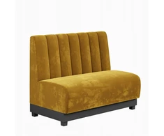 Loža Paris 120 cm, curry, velvet
