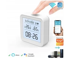 Ltc temperatūros ir drėgmės jutiklis wifi smart life tuya termometras higrometras