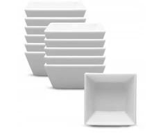 Lubiana Classic kvadratinis dubenėlis 10 x 10 cm, 12 vnt.