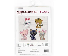Luca-s kokybė kiekvienam Toys Jk033 kryželiu siuvinėjimo rinkinys „kitten“