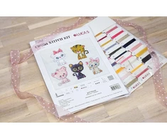 Luca-s kokybė kiekvienam Toys Jk033 kryželiu siuvinėjimo rinkinys „kitten“