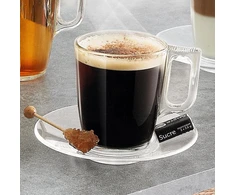 Luminarc espresso kavos puodelių rinkinys, 6 vnt., 9 cl, tinkamas naudoti mikrobangų krosnelėje