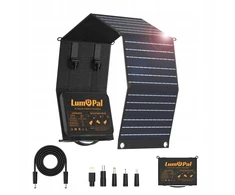 Lumopal sulankstoma saulės baterija 60w Usb-c ir Usb-a įkroviklis Ip65 Outdoor
