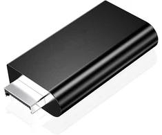 Lunpog Ps2 į Hdmi konverteris, Ps2 į Hdmi adapteris konverteris Ps2 į Hdmi konverteris su ausinių garso lizdu ir Hdmi kabeliu, skirtas Ps2 Hdtv Hdmi monitoriui (1 vnt.)