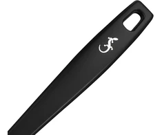 Lurch Smart Tool silikoninė mentelė, 26 cm, juoda