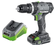 Luxtools Akumuliatorinis gręžtuvas-suktuvas 20v 2ah Lux-tools