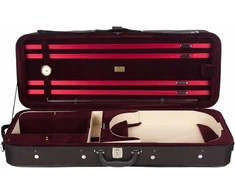 M-case Premium smuiko dėklas altui, putų, 36-44, juodas - bordo