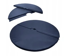 M-pole gimnastikos čiužinys šokiui ant stulpo - apvalus, 120 cm x 5 cm, tamsiai mėlynas