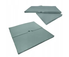 M Pole Gimnastikos čiužinys šokiui ant stulpo - kvadratinis, 120 cm x 5 cm, pilkas