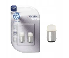 M-tech p21/5w led bay15d balta diodo lemputė 12v