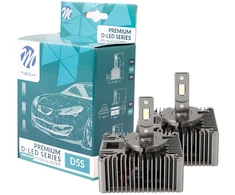 M-tech xenon D5s Led lemputės 6000k 35w Canbus Plug &amp; Play 8400 liumenų