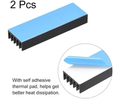 M.2 Ssd aušintuvas su terminėmis pagalvėlėmis, aliuminio lydinio, 70x22x10mm