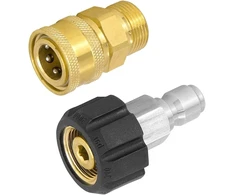 M22 Slėgio Plovimo Adapterių Rinkinys, 3/8" Greita Jungtis, 2 Vnt.