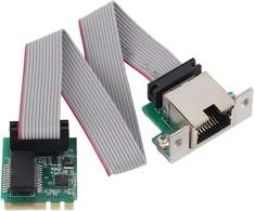 M.2a E į Rtl8111h gigabitinis ethernet tinklo plokštė M.2 2.5g ethernet tinklo plokštė 2.5g/1g/100m vieno prievado Rj45 staliniam kompiuteriui, skirtas 7, 8, 10, 11, skirtas linux, #411