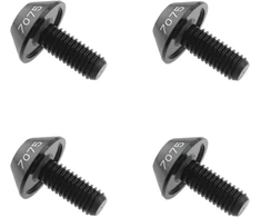 M5x12mm Aliuminio Lydinio Varžtai Dviračio Gėrimų Laikikliui (4 vnt.)