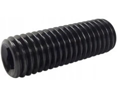 M8x40 Neron juodos spalvos prispaudžiamasis varžtas be galvutės Din 913 100vnt