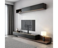 Laikiklis Maclean Mc-450 tv stovas 32-65 colių qled lcd led oled plazminiams televizoriams iki maks. 40 kg vesa 400 x 400, reguliuojamo aukščio