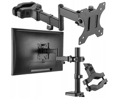 Maclean monitoriaus laikiklis Led Lcd Oled 17-35" ant stulpo vamzdžio, premium
