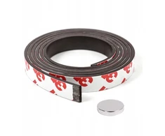 Magnetinė lipni juosta 3m, 100cm x 15mm x 1,5mm