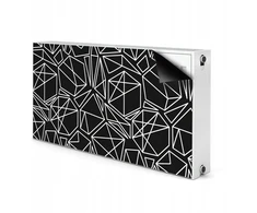 Magnetinė radiatoriaus apdaila 110x60 cm, geometriniai raštai