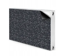 Magnetinė radiatoriaus danga 90x60 cm, galaktikos žvaigždynai