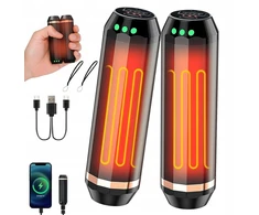 Magnetinis rankų šildytuvas 2 viename 2 vnt. rinkinys su 5000mah power bank