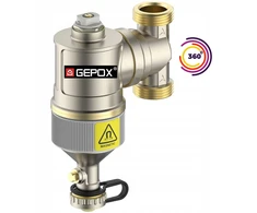 Magnetinis separatoriaus filtras 1" pasukamas 360 Gepox