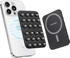 Magnetinis telefono laikiklis su siurbtuku, suderinamas su magsafe, laisvų rankų įranga, lipnus magnetinis siurbtuko telefono dėklas asmenukėms ir vaizdo įrašams, siurbtukų telefono laikiklis visiems mobiliesiems telefonams