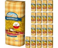Makaron Wadowicki Tradiciniai kriauklelės 18x400g